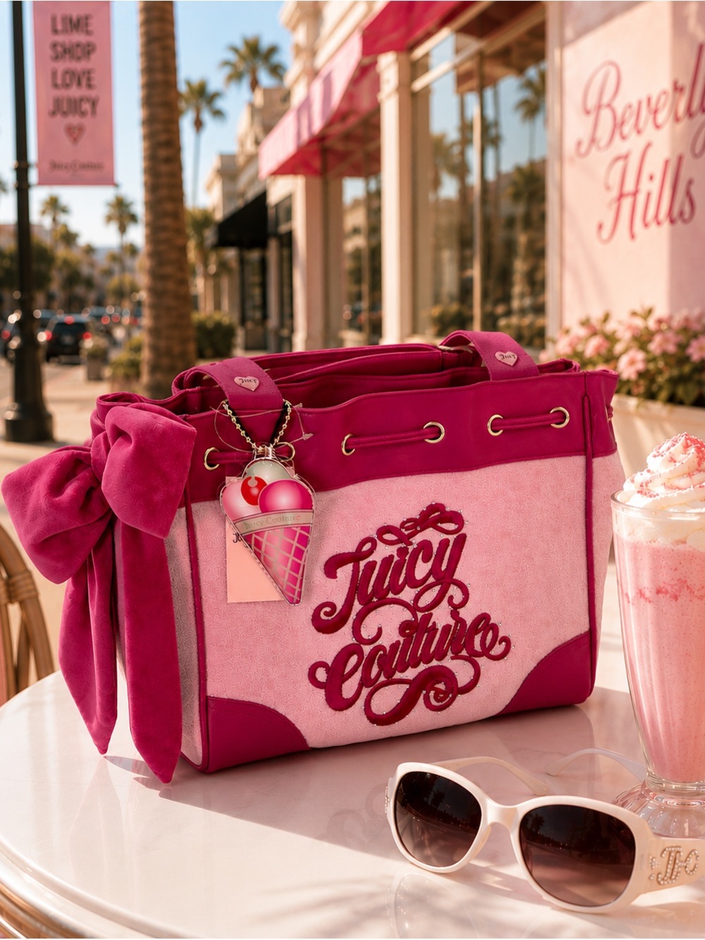 Juicy Couture Juicy Sugar Rush with Ice Cream Bag Charm